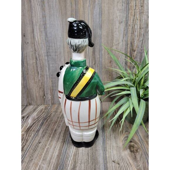 Vintage Scotch Decanter, Arnart Ceramic Scotish Man - Picture 4 of 9